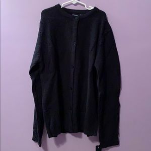 Chaps Tops - Navy blue button up sweater Chaps Tops - Navy blue button up sweater